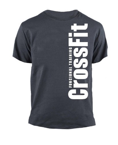 remera crossfit negra